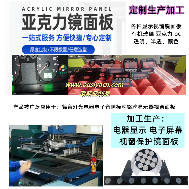灯光视窗镜片
